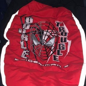 Boys puffy reversible jacket